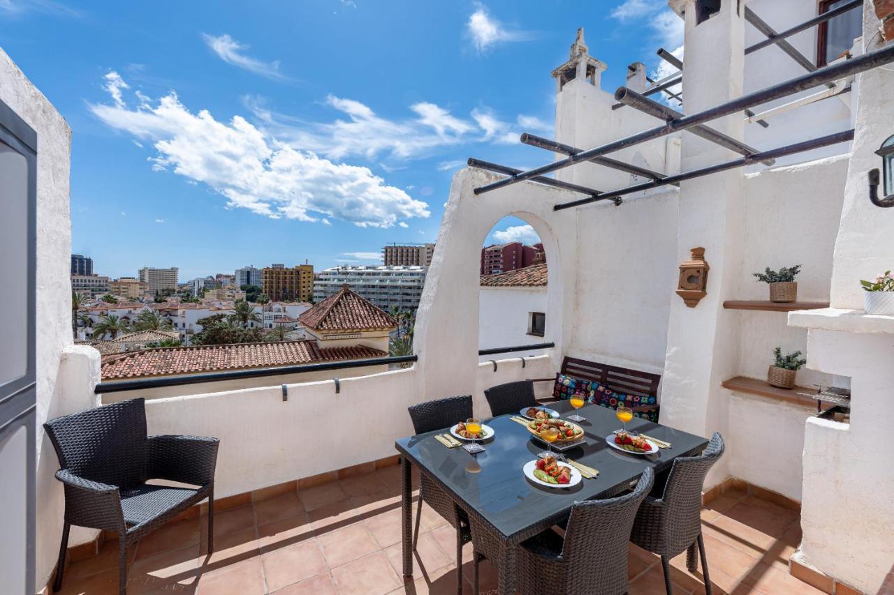 797 Hr - Pueblo Evita- Andalusian Apartment With Terrace. Benalmádena Extérieur photo